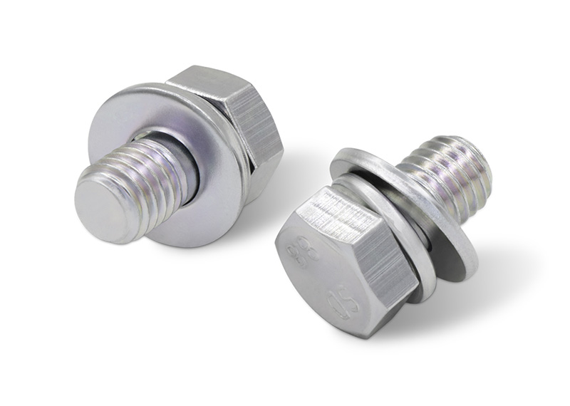 Outer hexagon combination bolt