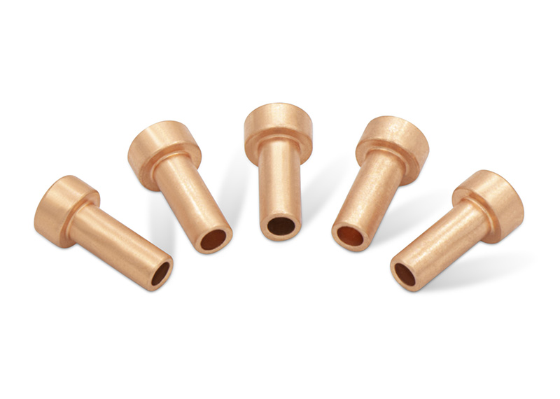 Semi-hollow copper rivet